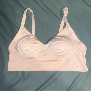 Victoria’s Secret Blush Pink Seamless V-Scoop Lounge Bra